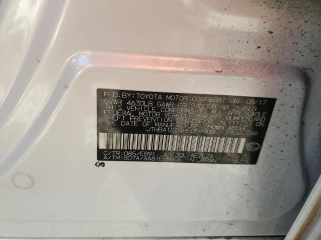 2017 LEXUS IS 200T JTHBA1D24H5059900