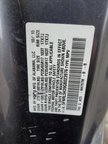2016 HONDA ODYSSEY SE - 5FNRL5H39GB023976