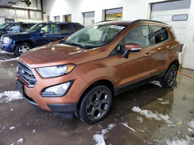 Vehiculos salvage en venta de Copart Chicago Heights, IL: 2018 Ford Ecosport SES