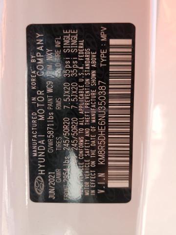 2022 HYUNDAI PALISADE L - KM8R5DHE6NU350387