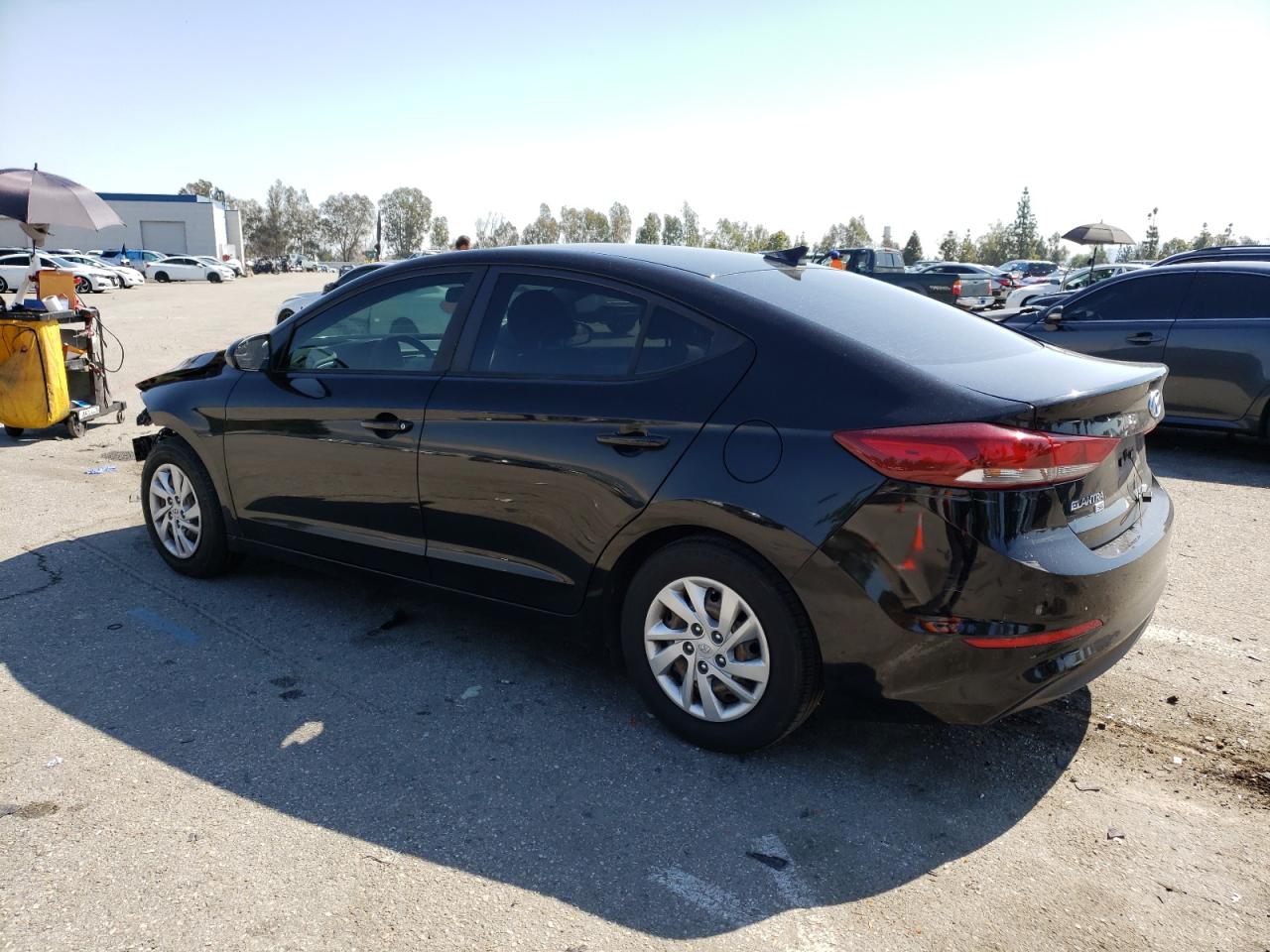 2017 Hyundai Elantra Se vin: KMHD74LFXHU156079