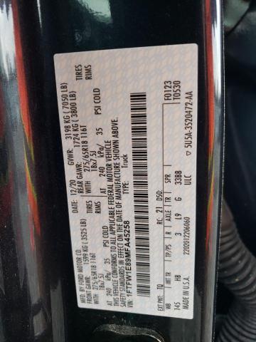 2021 FORD F150 SUPER 1FTFW1E89MFA45258