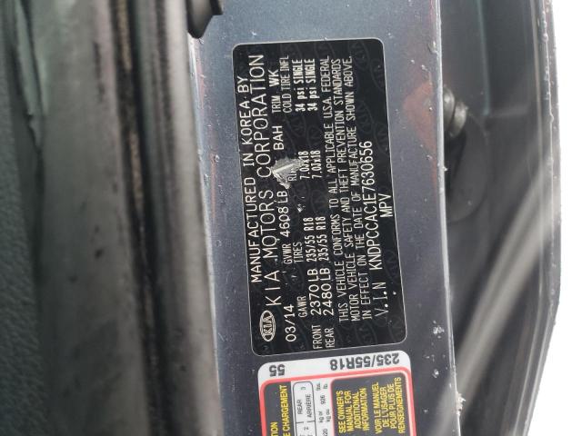 KNDPCCAC1E7630656 KIA Sportage Ex