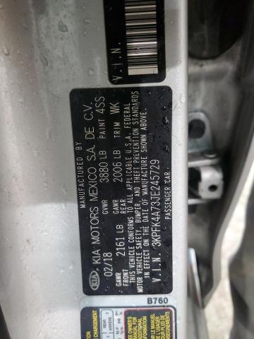 3KPFK4A73JE245729 KIA FORTE LX