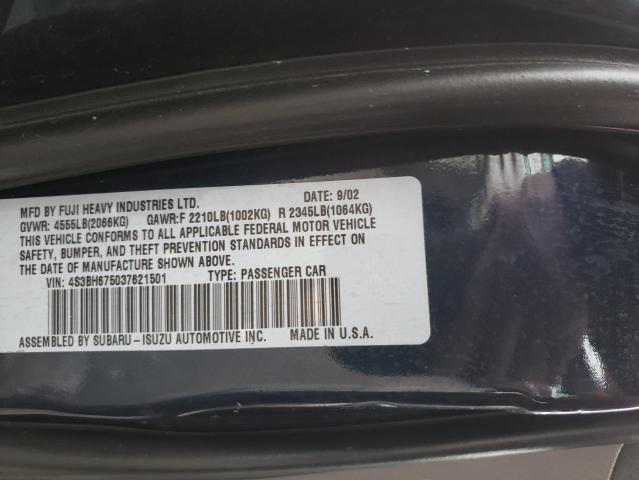 4S3BH675037621501 Subaru Legacy Outback Awp