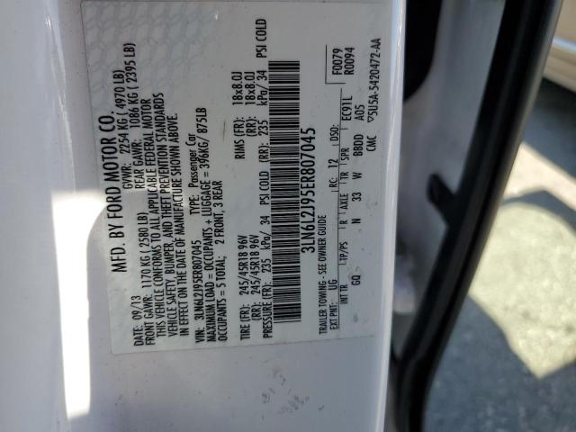 3LN6L2J95ER807045 Lincoln MKZ