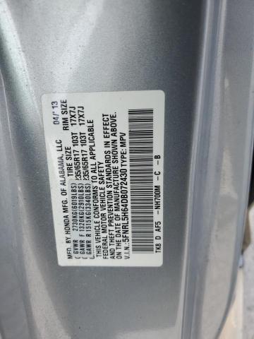 VIN 5FNRL5H64DB072430 2013 HONDA ODYSSEY no.13