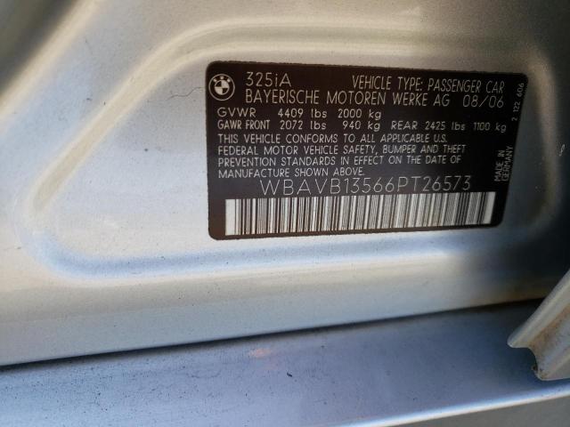 WBAVB13566PT26573 BMW 325 I