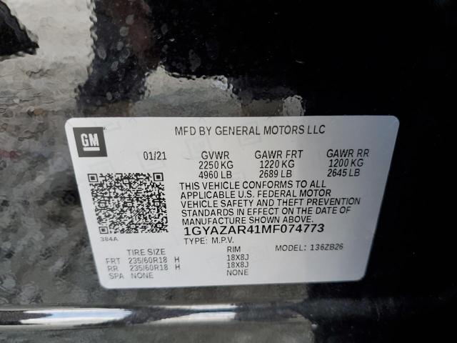 2021 CADILLAC XT4 LUXURY - 1GYAZAR41MF074773