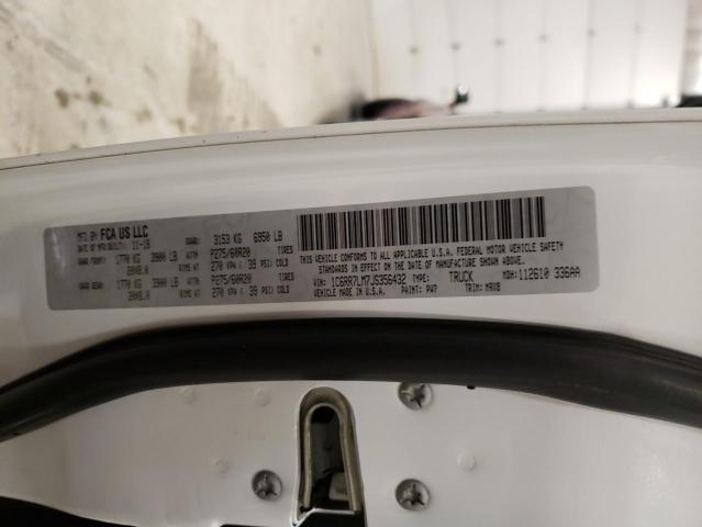 2018 RAM 1500 SLT 1C6RR7LM7JS356432