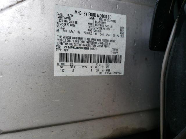 2017 FORD EDGE TITAN 2FMPK3K90HBB14673