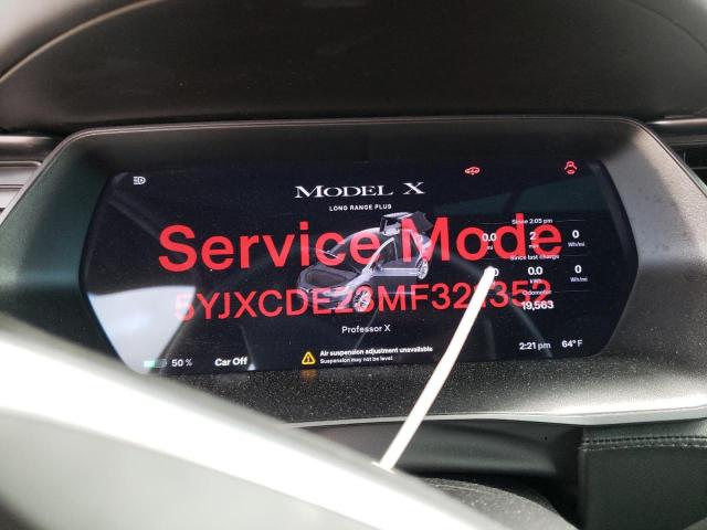 2021 TESLA MODEL X - 5YJXCDE23MF321352