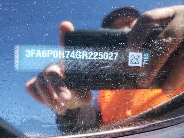 2016 FORD FUSION SE 3FA6P0H74GR225027