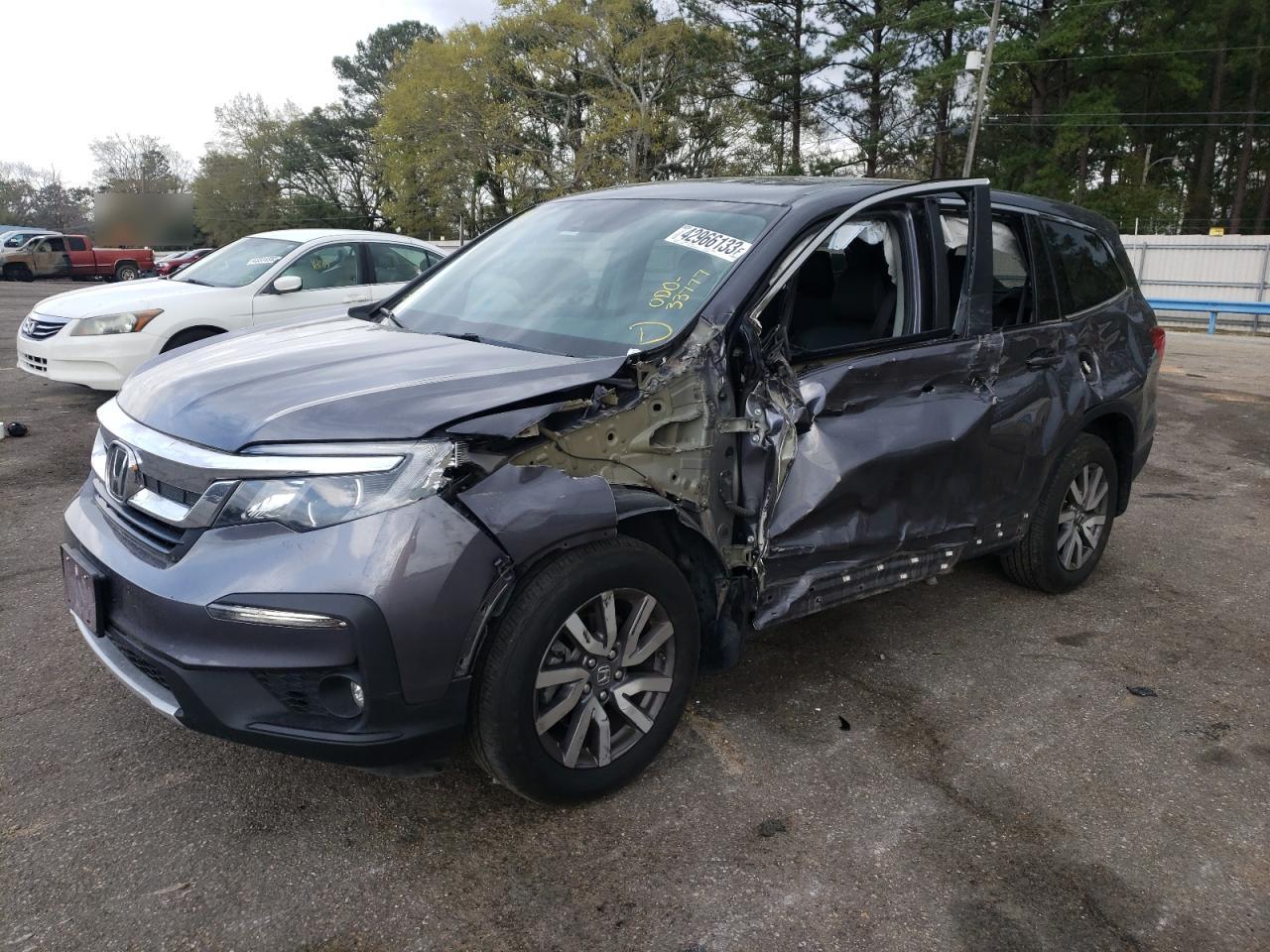 5FNYF6H54MB053439 HONDA PILOT EXL 2021