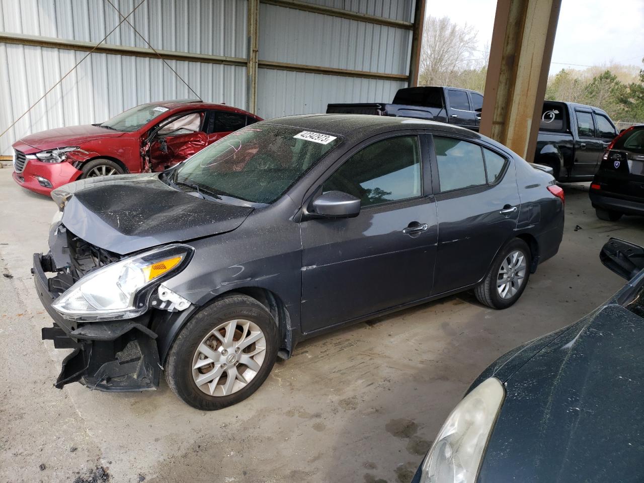 2019 Nissan Versa S VIN: 3N1CN7AP1KL814010 Lot: 42342973