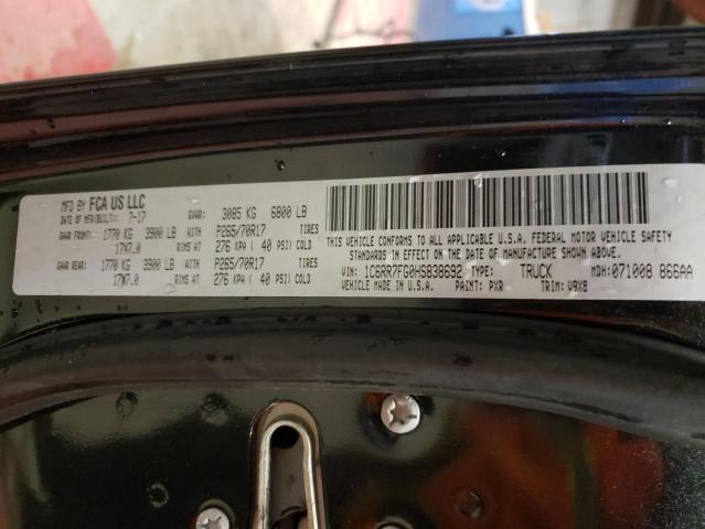 2017 RAM 1500 ST 1C6RR7FG0HS838692