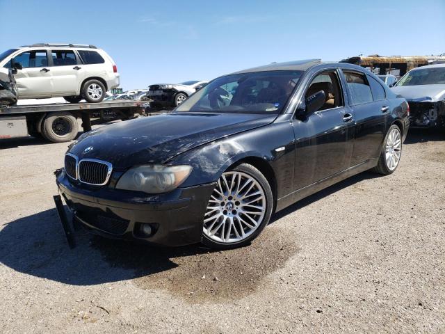 BMW salvage cars for sale: 2008 BMW 750 I