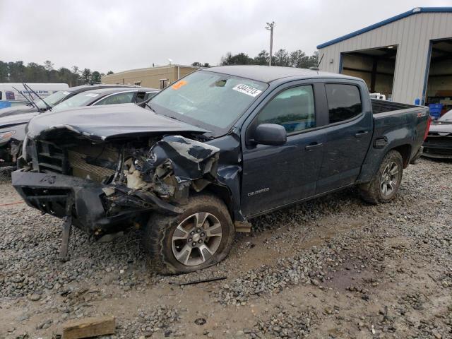 Salvage cars for sale from Copart Ellenwood, GA: 2019 Chevrolet Colorado Z71