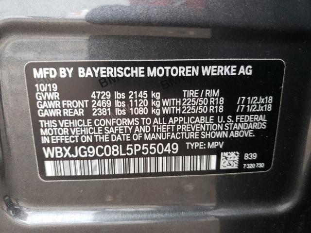 WBXJG9C08L5P55049 BMW X1 Xdrive28i