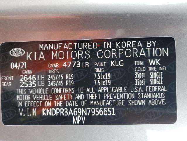 2022 KIA SPORTAGE S - KNDPR3A69N7956651