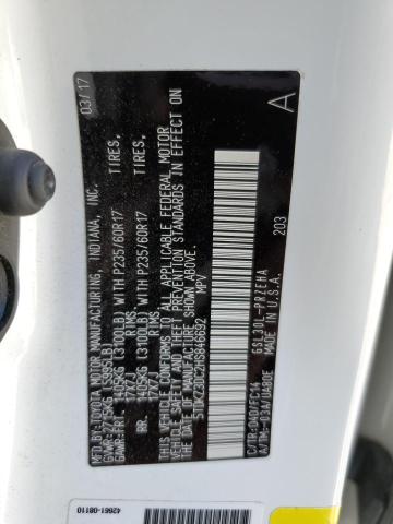 2017 TOYOTA SIENNA LE - 5TDKZ3DC2HS846692