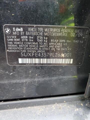 5UXFE43579L268001 BMW X5 Xdrive30i