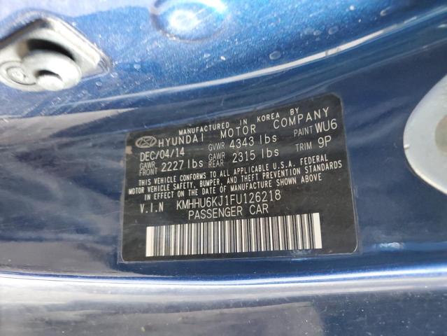 2015 HYUNDAI GENESIS CO - KMHHU6KJ1FU126218
