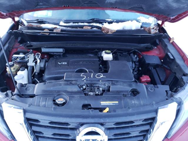 2017 NISSAN PATHFINDER - 5N1DR2MM1HC658772