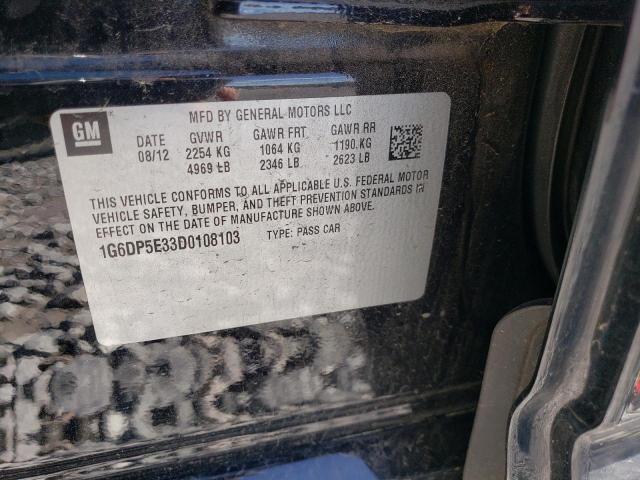 1G6DP5E33D0108103 Cadillac Cts Premium Collection