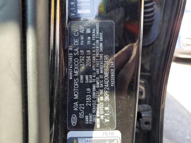 3KPF24AD0ME373498 KIA FORTE FE