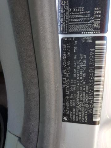 WBABW33464PL32994 BMW 325 CI