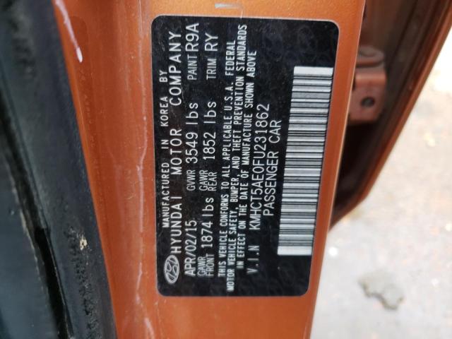 2015 HYUNDAI ACCENT GS - KMHCT5AE0FU231862