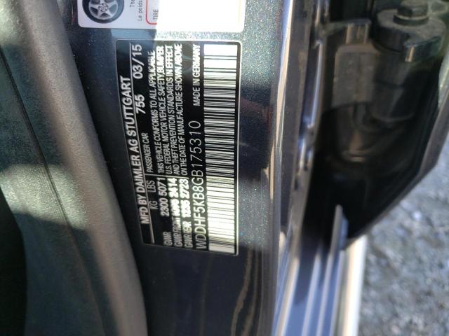 WDDHF5KB8GB175310 Mercedes-Benz E 350