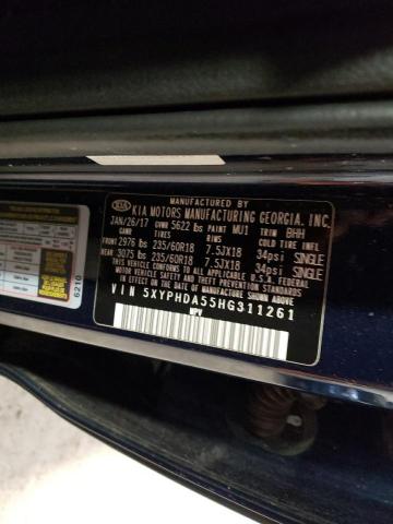 2017 KIA SORENTO EX - 5XYPHDA55HG311261