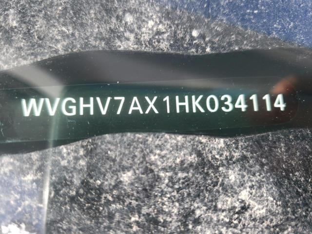 2017 VOLKSWAGEN TIGUAN TRE WVGHV7AX1HK034114