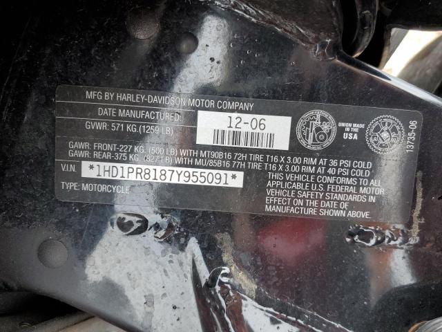 2007 HARLEY-DAVIDSON FLHTCUSE - 1HD1PR8187Y955091