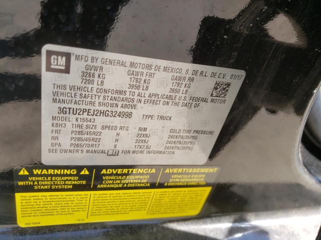 3GTU2PEJ2HG324998 GMC Sierra K1500 Denali
