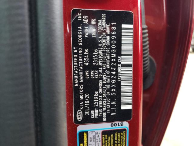 2021 KIA K5 LX - 5XXG24J2XMG009681