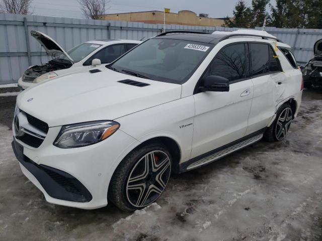 Salvage cars for sale at Bowmanville, ON auction: 2016 Mercedes-Benz GLE 63 AMG-S 4matic