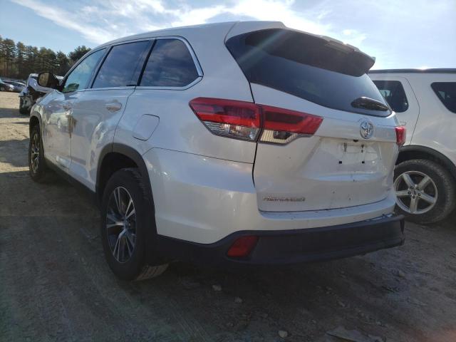 2019 TOYOTA HIGHLANDER 5TDBZRFHXKS711530