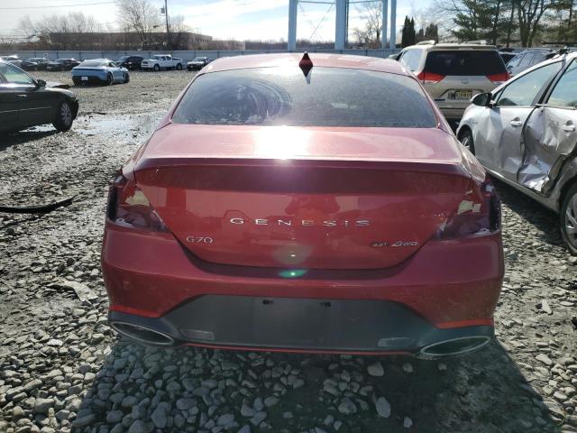 2022 GENESIS G70 BASE KMTG54TEXNU088605