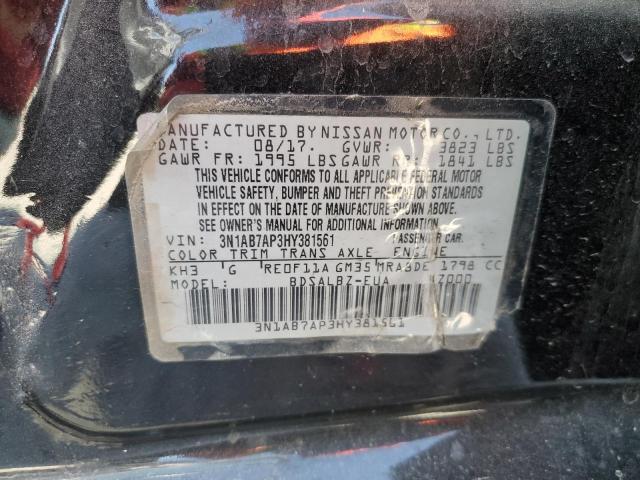 3N1AB7AP3HY381561 Nissan SENTRA S