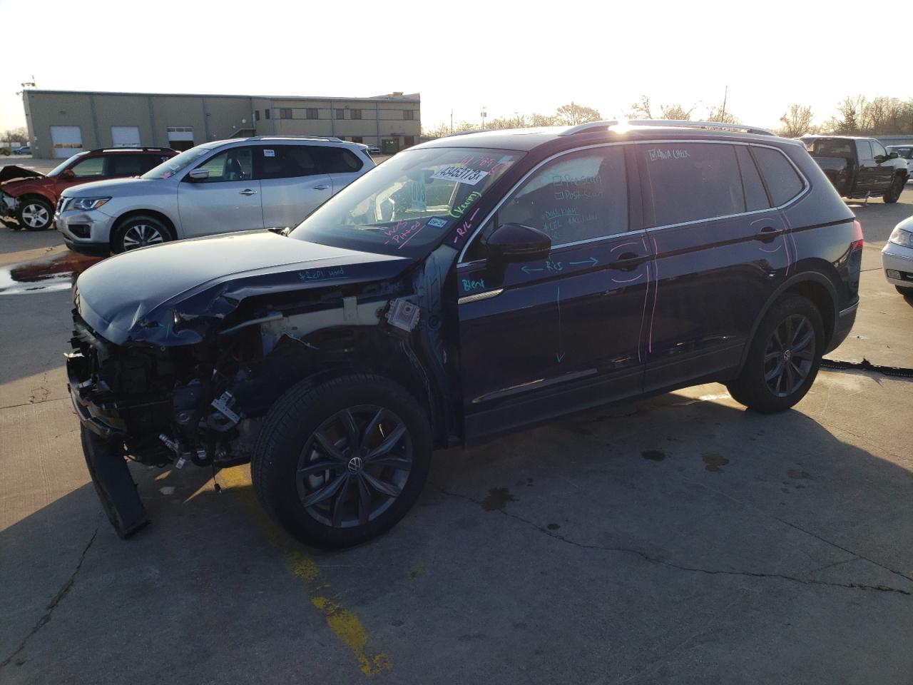 3VV3B7AX4NM161789 VOLKSWAGEN TIGUAN SE 2022