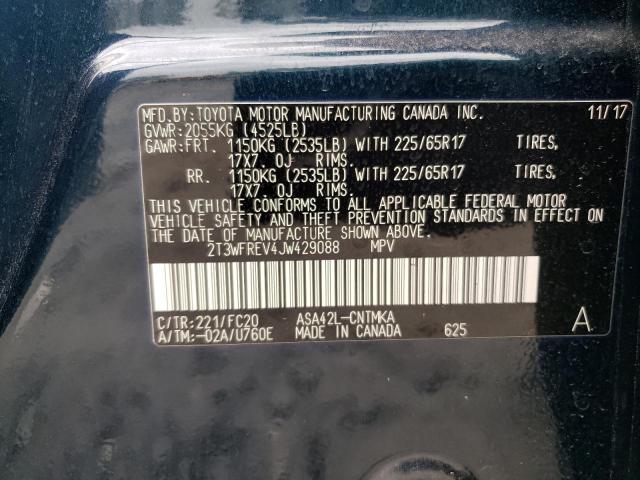 2018 TOYOTA RAV4 ADVEN 2T3WFREV4JW429088