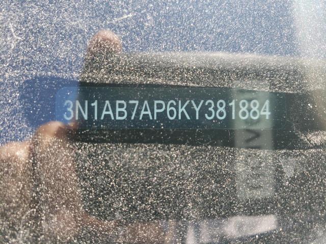 2019 NISSAN SENTRA S 3N1AB7AP6KY381884