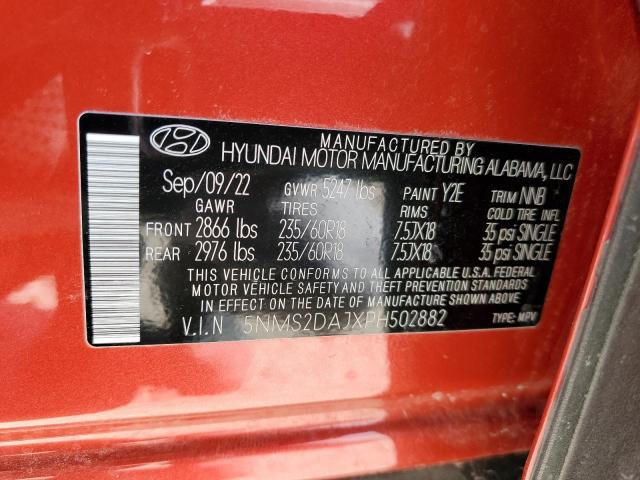 2023 HYUNDAI SANTA FE S - 5NMS2DAJXPH502882