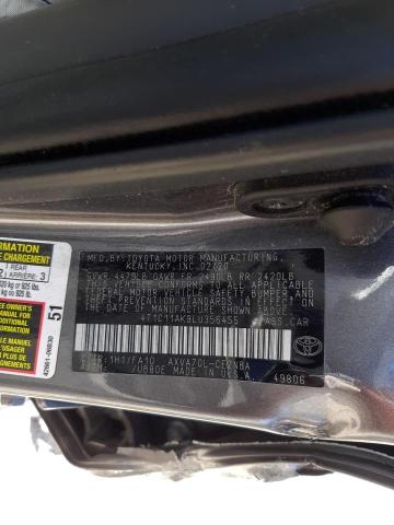 2020 TOYOTA CAMRY LE 4T1C11AK9LU356455