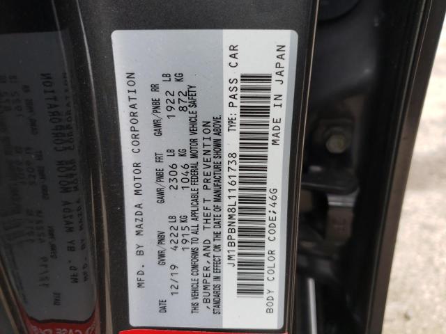 2020 MAZDA 3 PREMIUM JM1BPBNM8L1161738