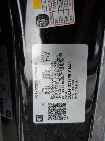 2023 CHEVROLET CAMARO SS 1G1FH3D73P0101449