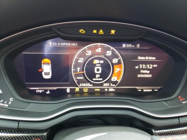 2018 AUDI S5 PRESTIG WAUC4CF59JA125254